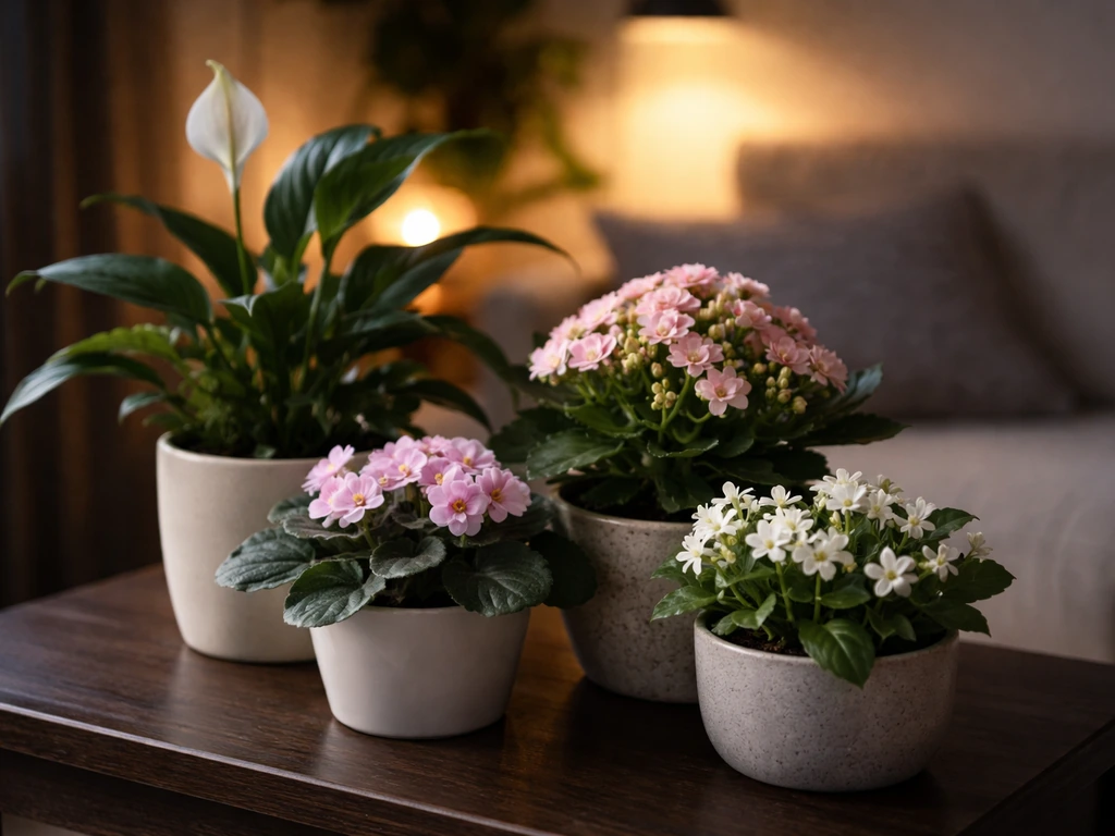 Flowers That Grow Indoors Without Sunlight: Guide to Bloom